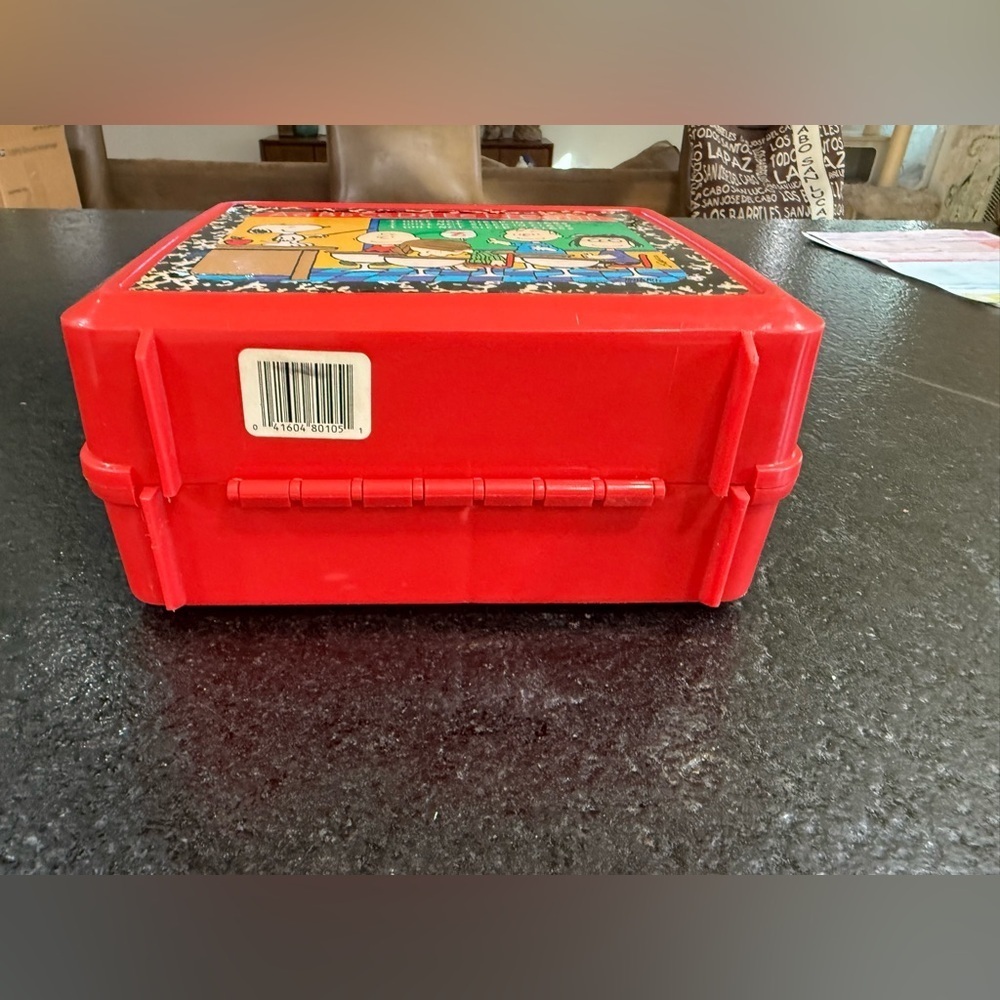 Vintage 1995 Peanuts Lunchbox by Aladdin w/ Thermos – Good Pre-Owned Condition - Picture 7 of 14